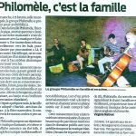 Article Philomèle Sud Ouest janvier 2015